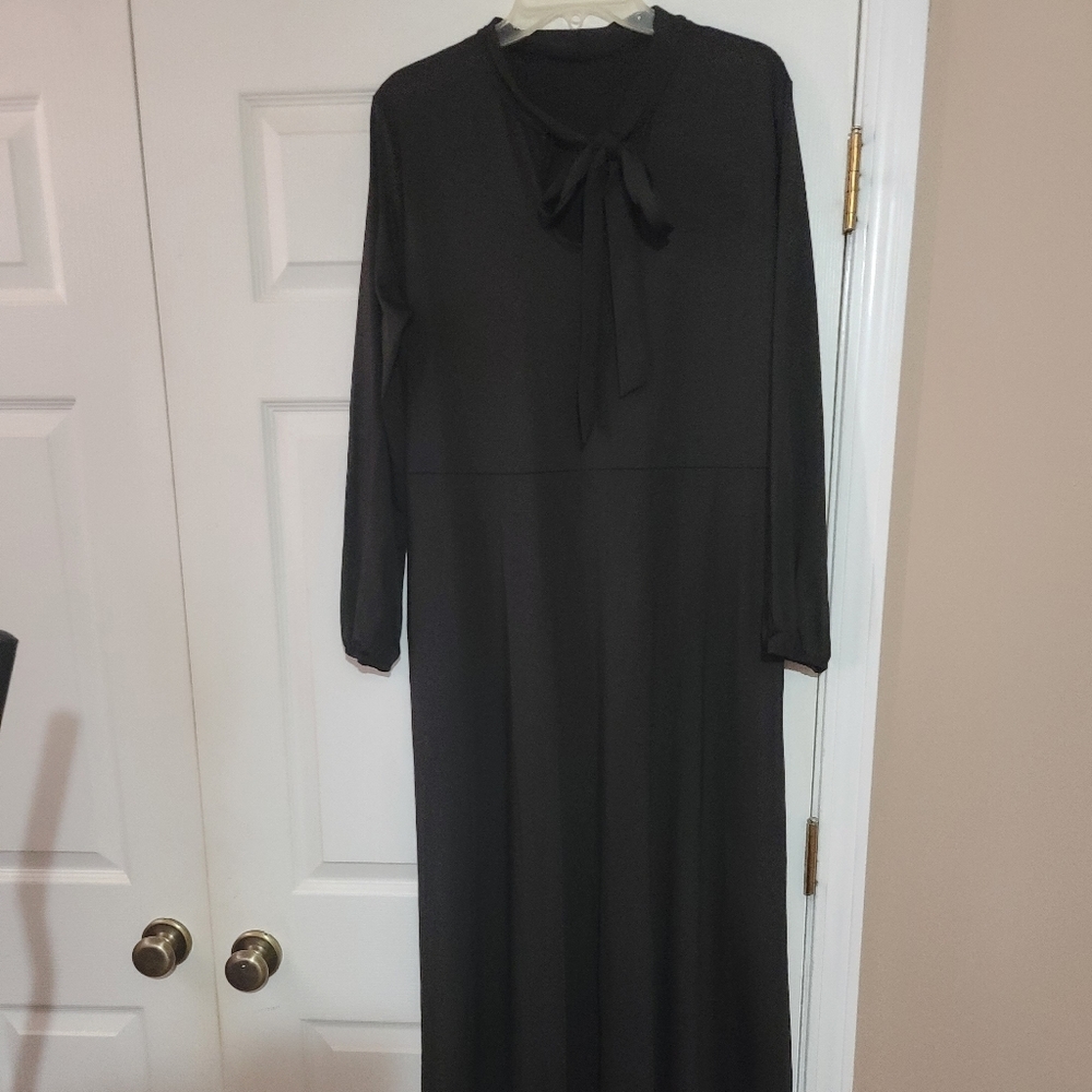 Plus size women vintage dress